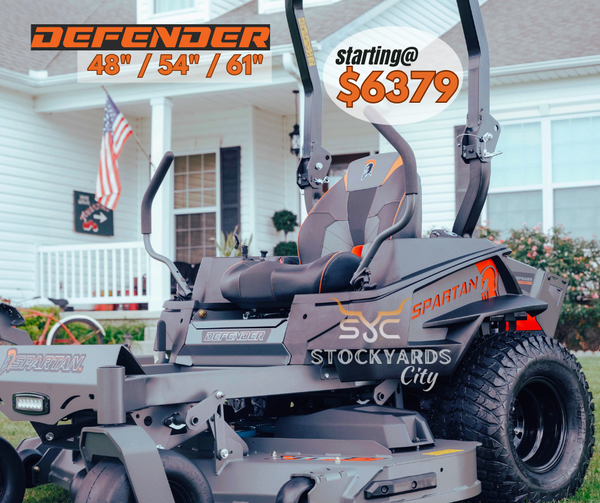 Spartan Defender Zero Turn / New Unit – Spartan Mower - Stockyards