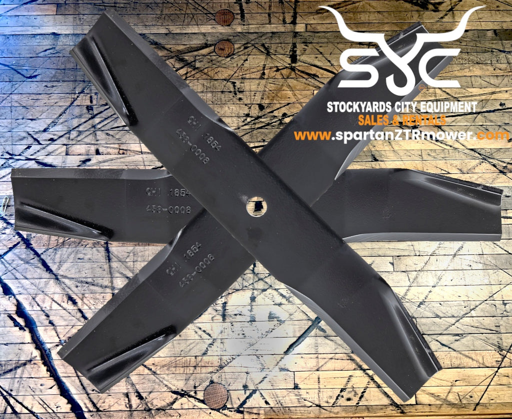 Spartan Mower Hi Lift Blade Set 2016-2023 Model Year